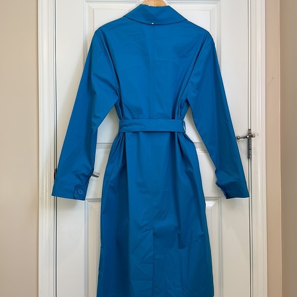 MaxMara SportMax Label-cut Poplin Shirt Trench Dress US4/6 165/88ANew Never Wore - Picture 13 of 16